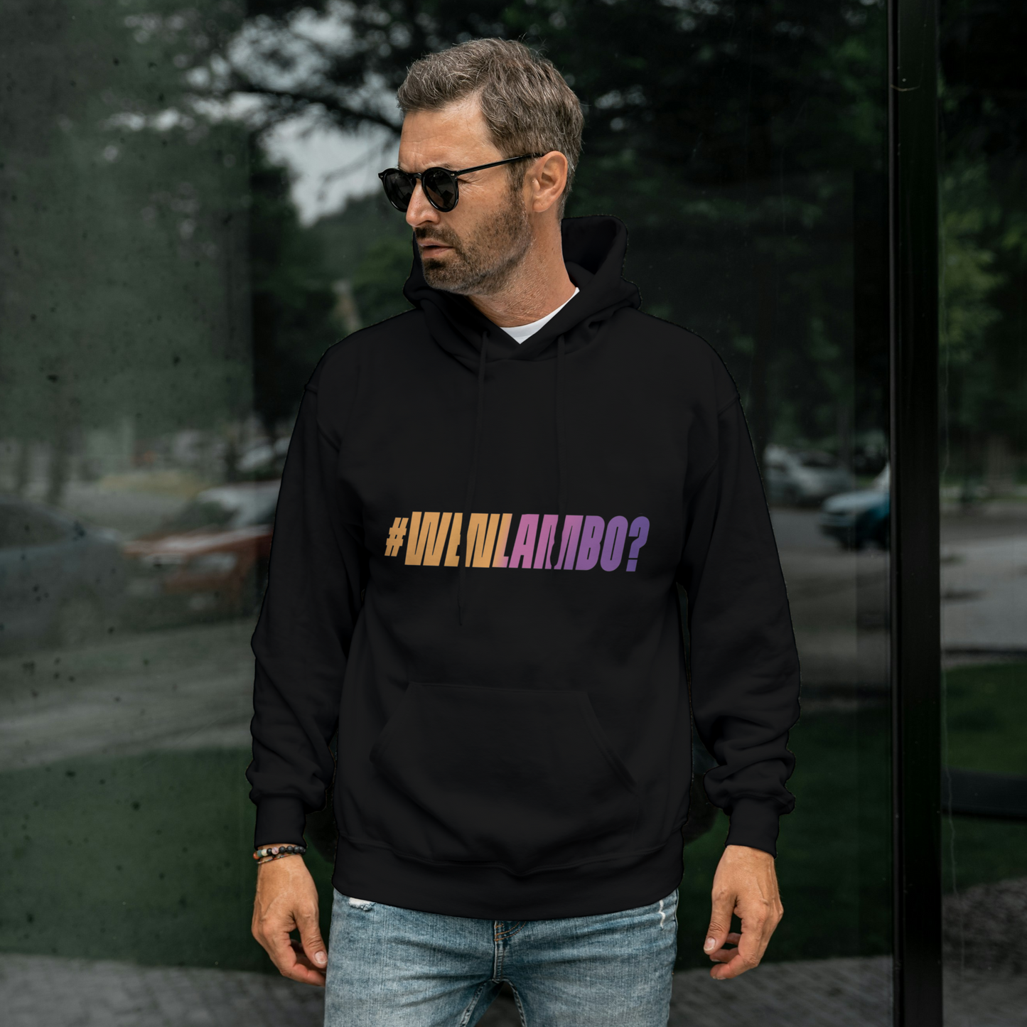 Lambo Dreams Unisex Hoodie - WenLambo Purple/Yellow Edition