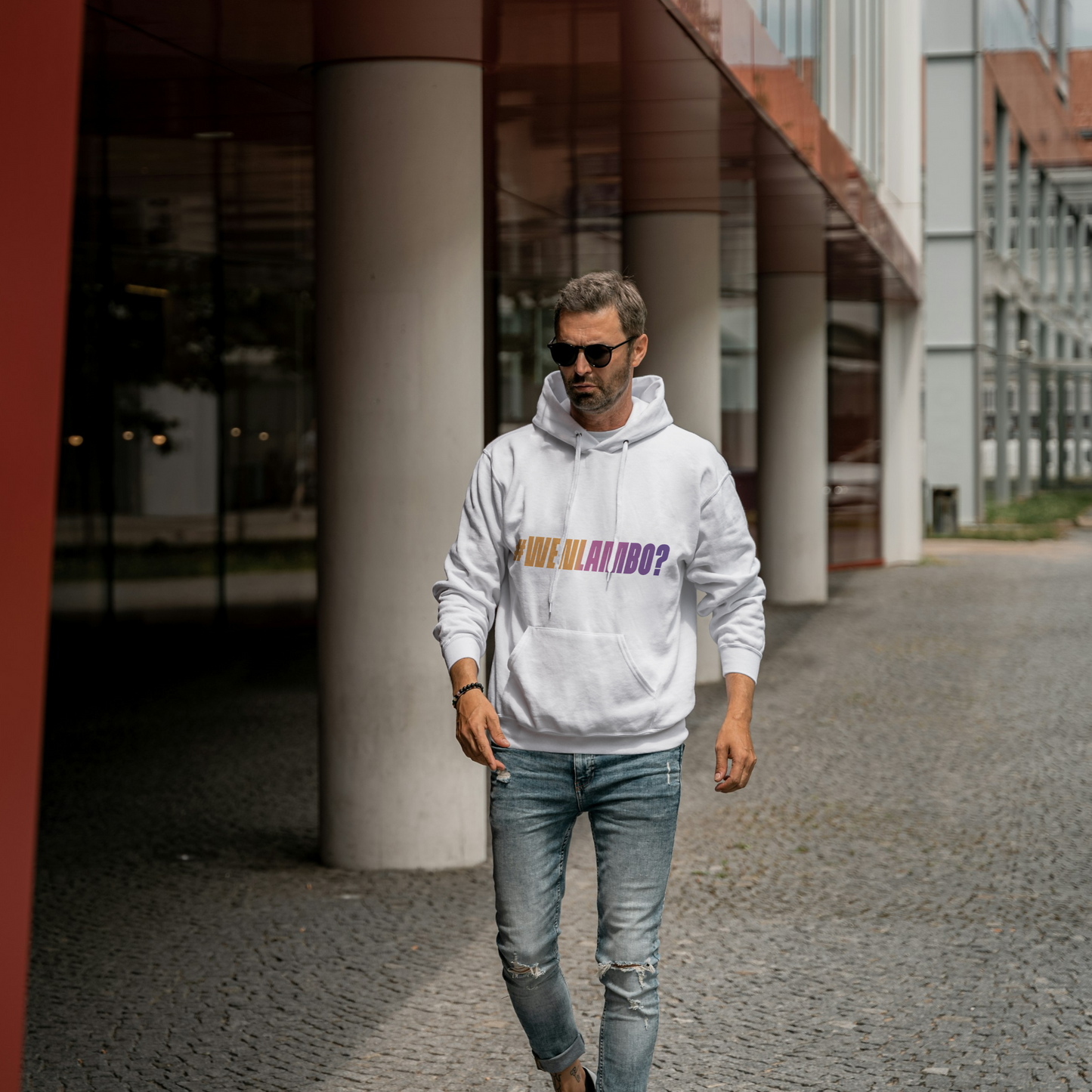 Lambo Dreams Unisex Hoodie - WenLambo Purple/Yellow Edition