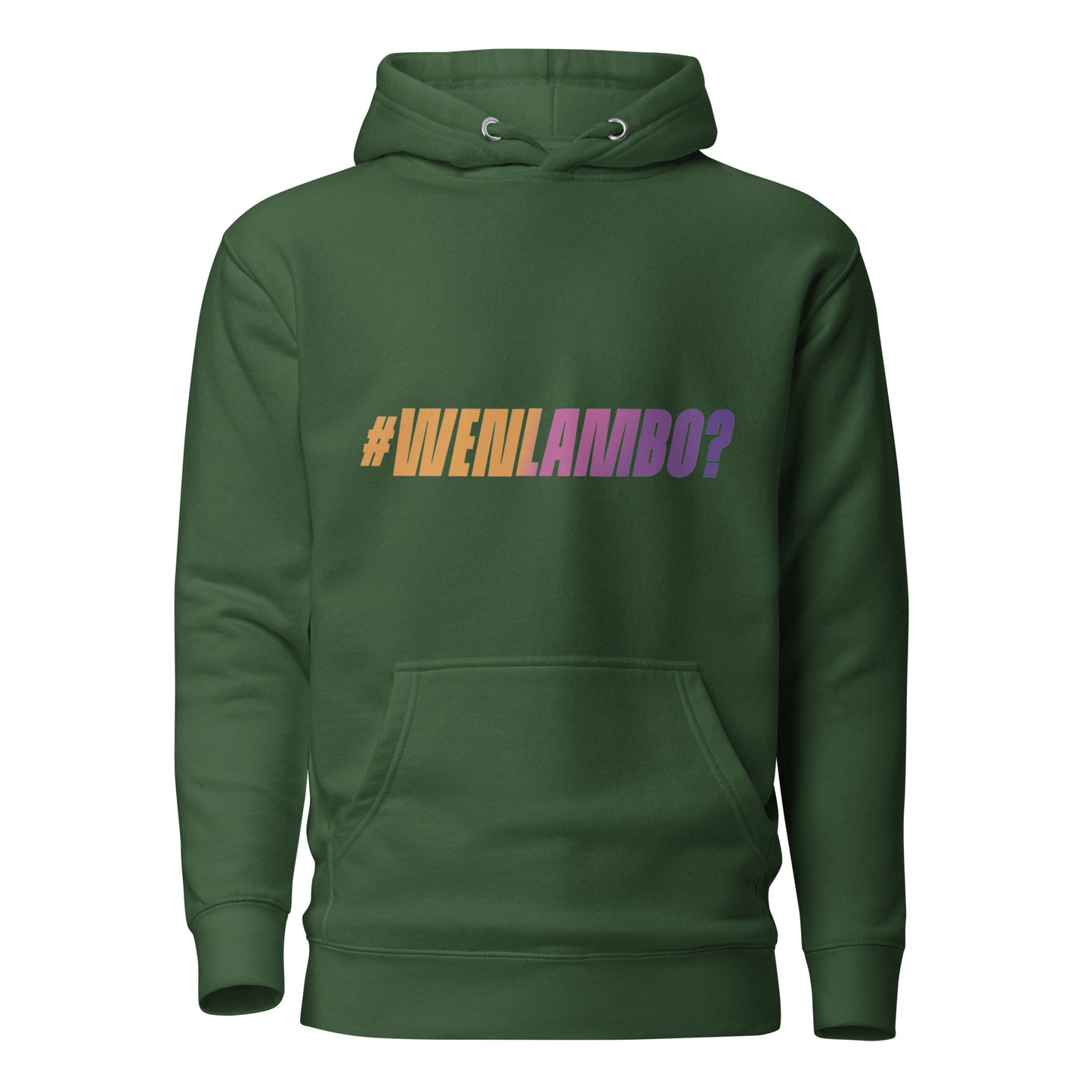 Lambo Dreams Unisex Hoodie - WenLambo Purple/Yellow Edition