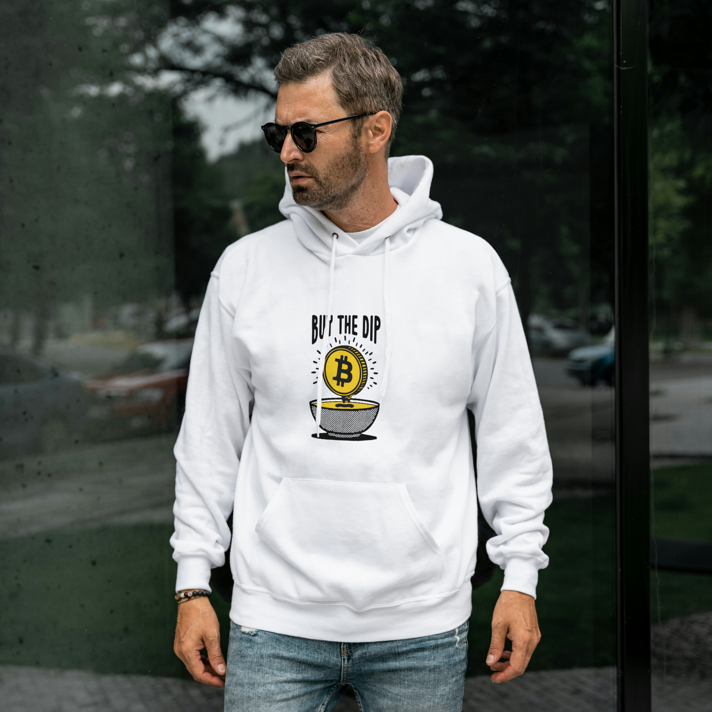 Dip Hunter Unisex Hoodie - Buy The Dip Light Edition