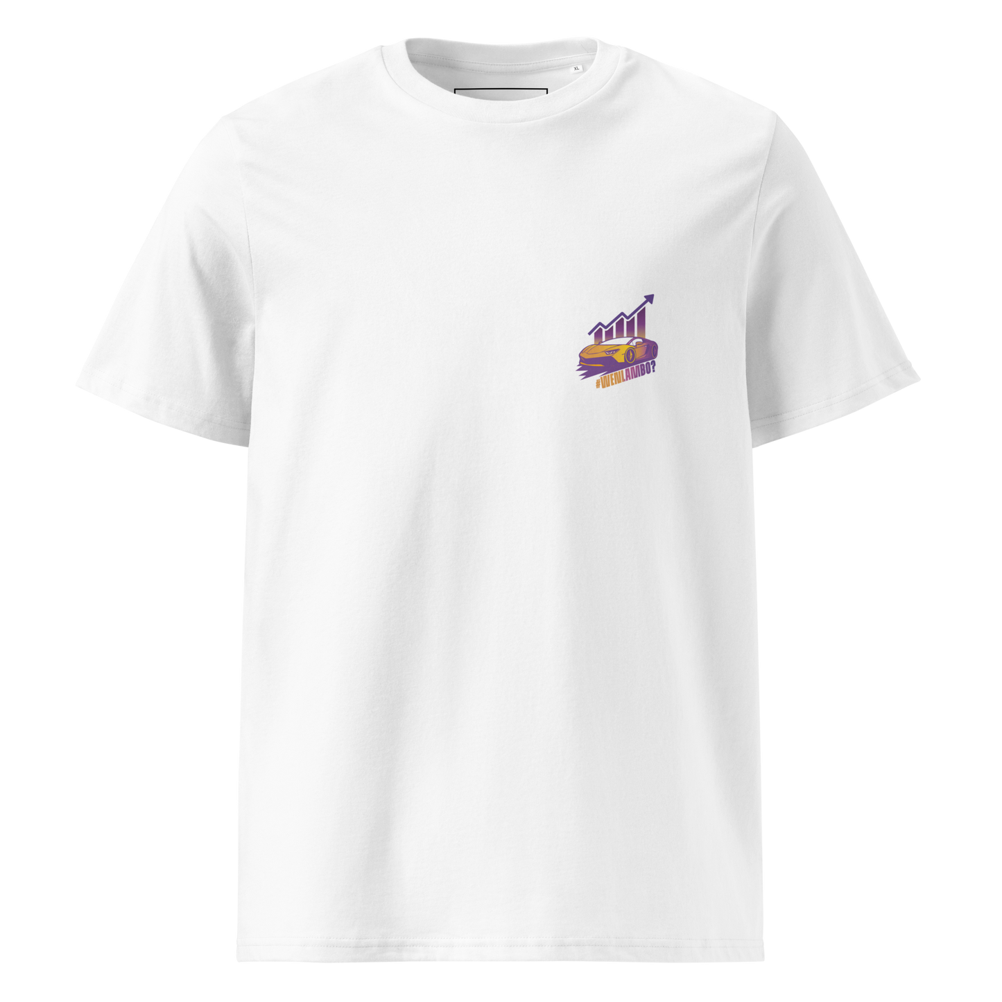 Eco Luxe Unisex T-Shirt - WenLambo Purple/Yellow Edition