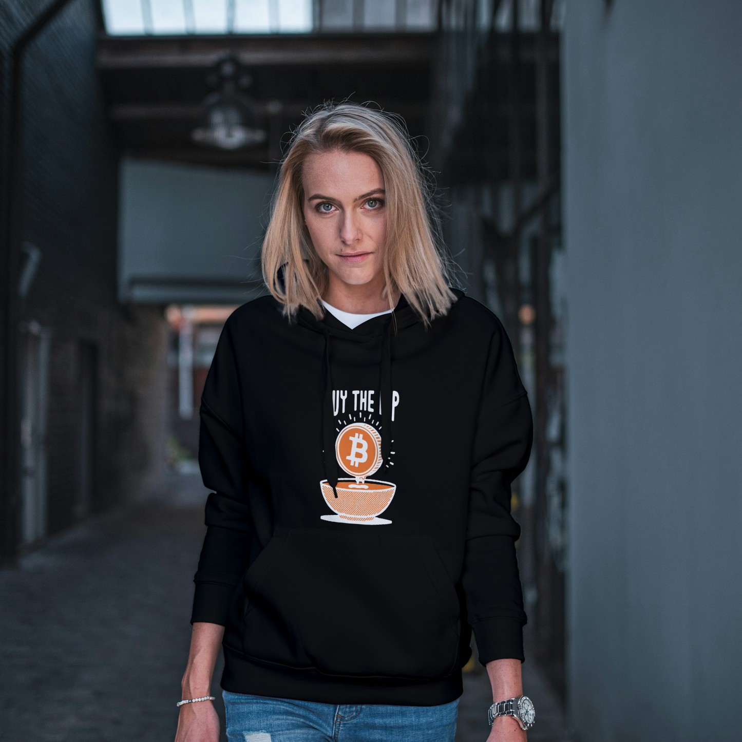 Dip Hunter Unisex Hoodie - Buy The Dip Dark Edition