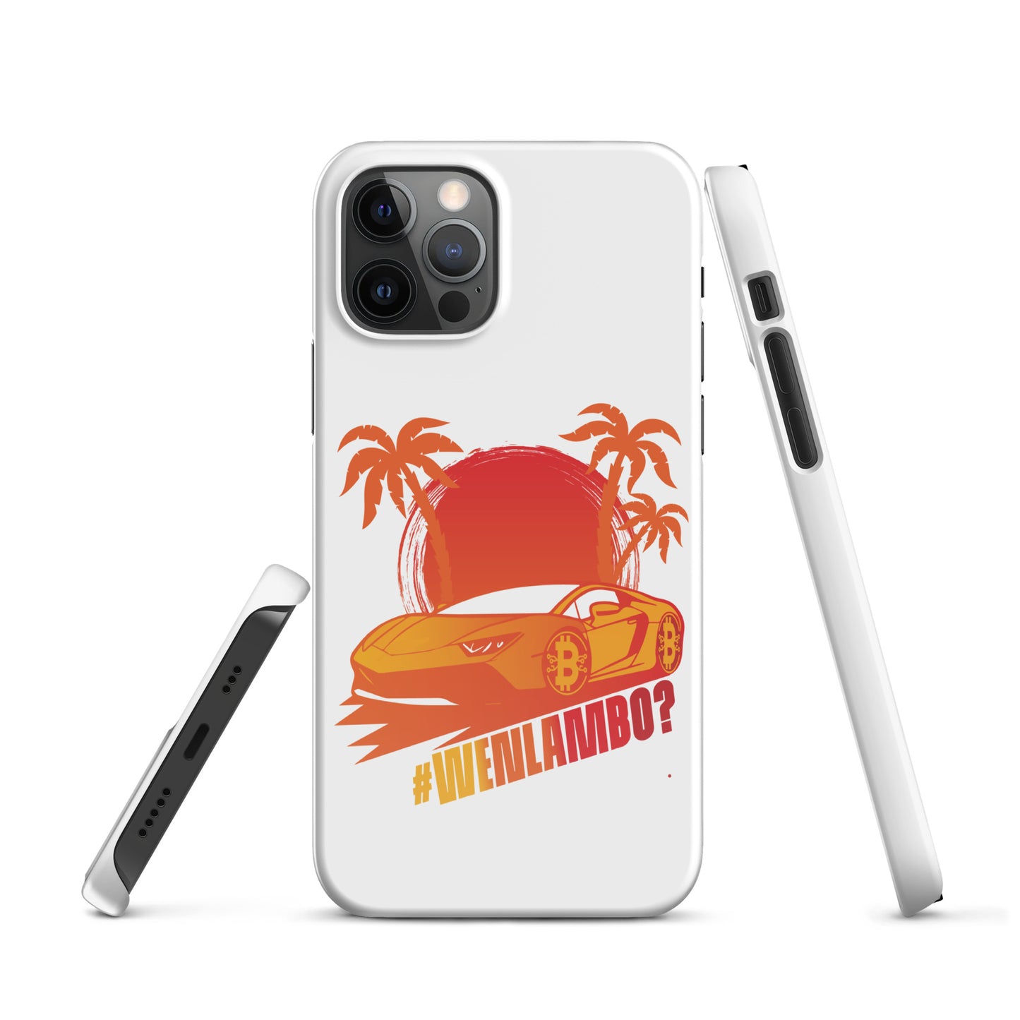 Lambo Dreams iPhone® Tough Case - WenLambo Red/Yellow Edition