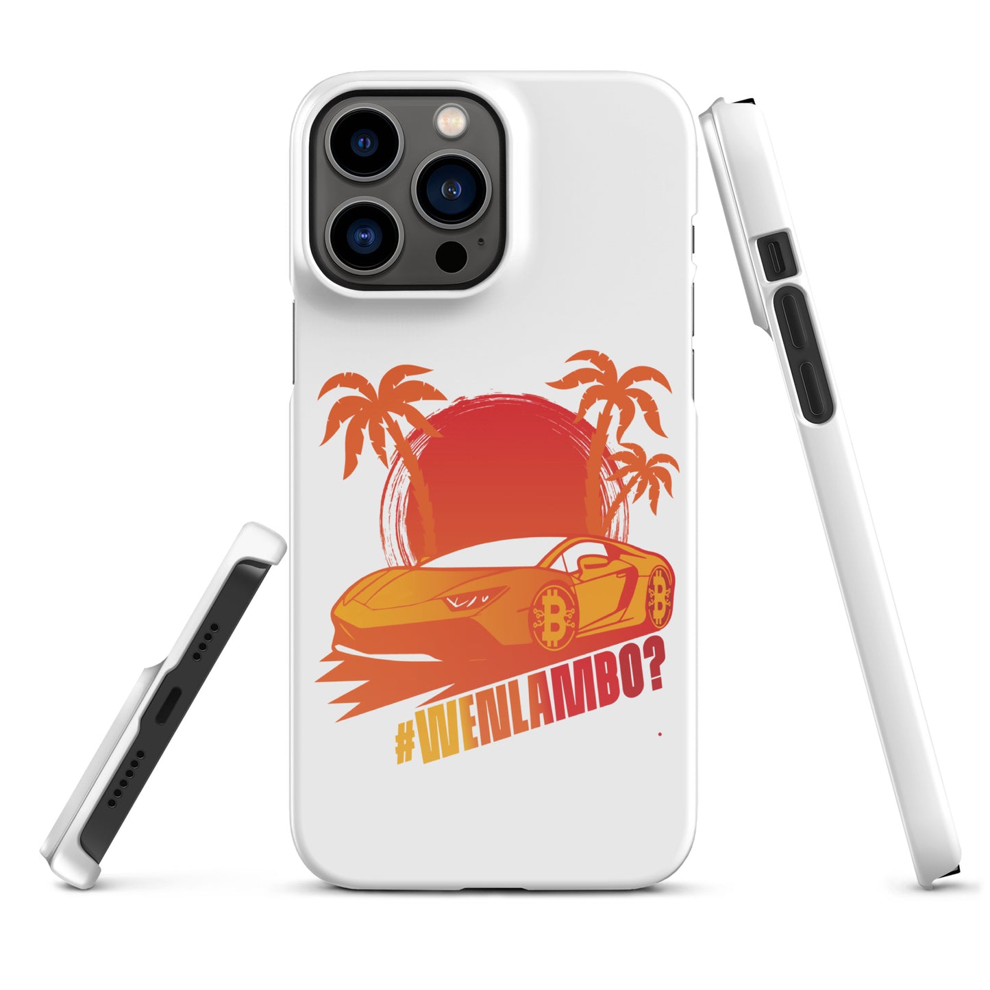 Lambo Dreams iPhone® Tough Case - WenLambo Red/Yellow Edition