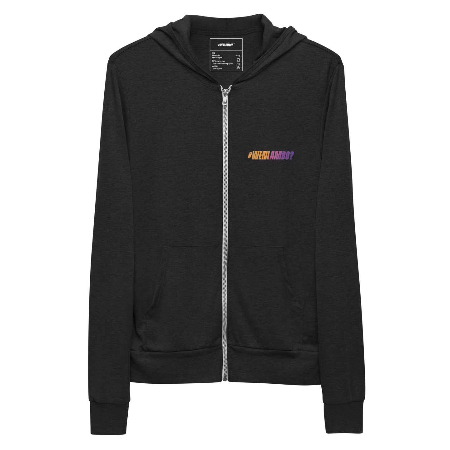 Lambo Dreams Zip Hoodie - WenLambo Purple/Yellow Edition