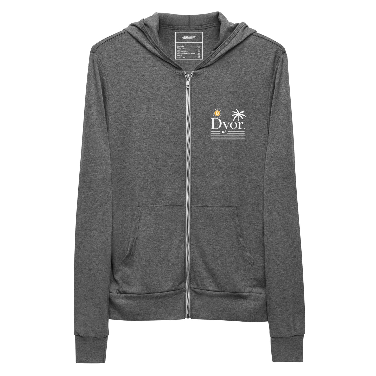 Dip Hunter Zip Hoodie - DYOR Edition