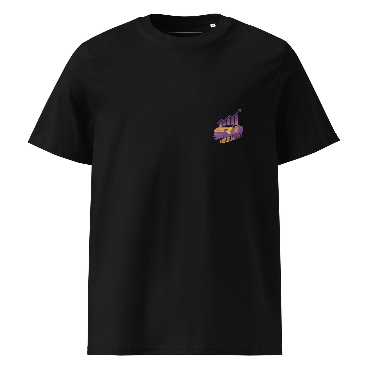 Eco Luxe Unisex T-Shirt - WenLambo Purple/Yellow Edition