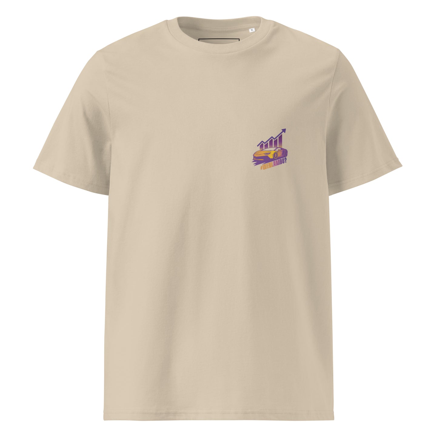 Eco Luxe Unisex T-Shirt - WenLambo Purple/Yellow Edition