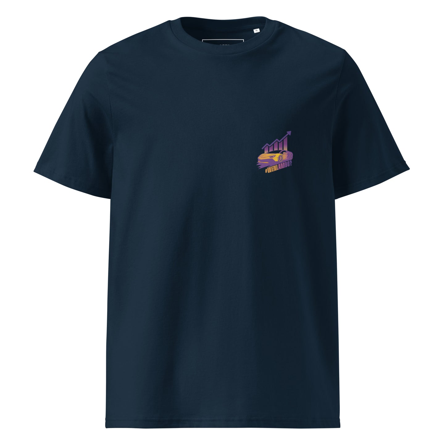 Eco Luxe Unisex T-Shirt - WenLambo Purple/Yellow Edition