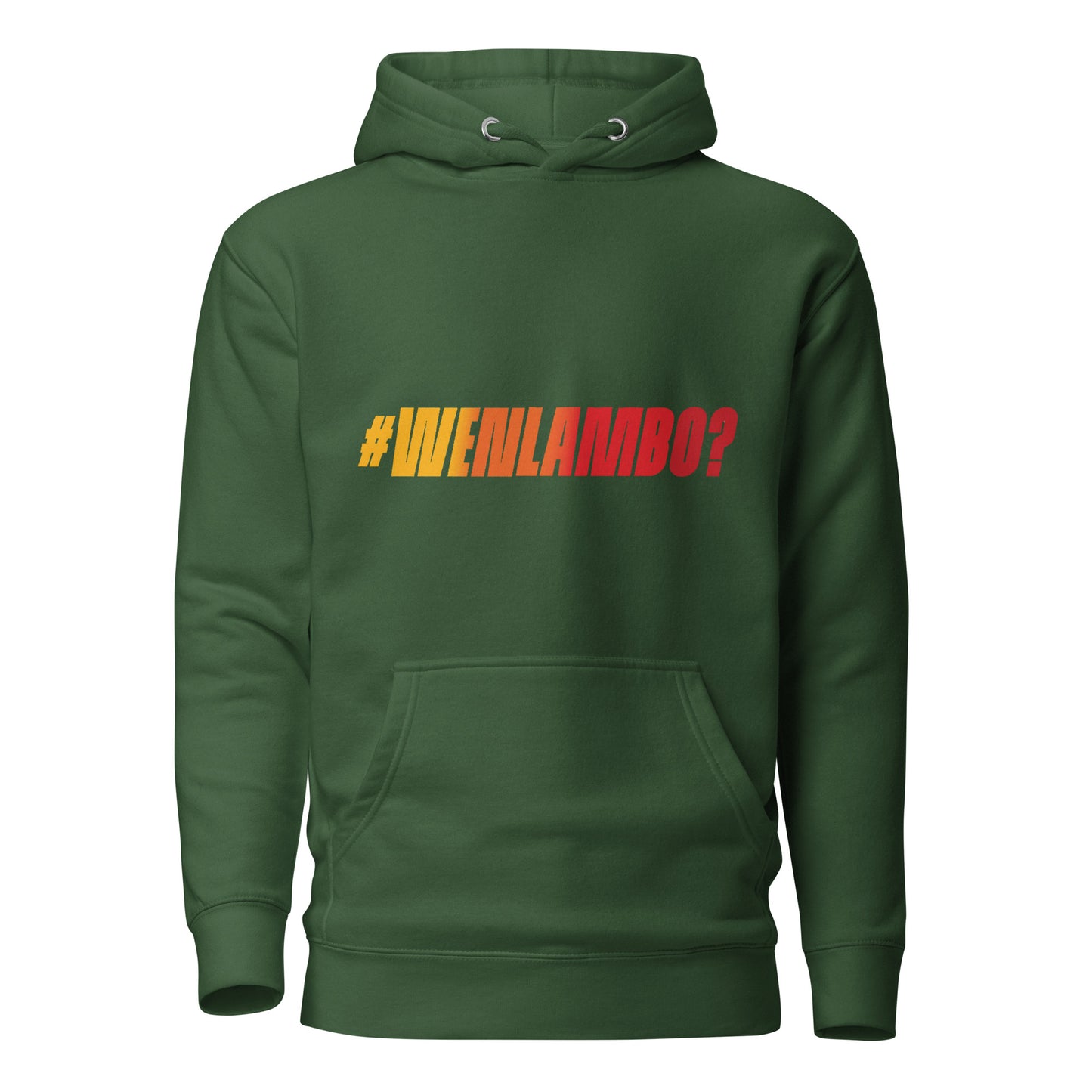 Lambo Dreams Unisex Hoodie - WenLambo Red/Yellow Edition