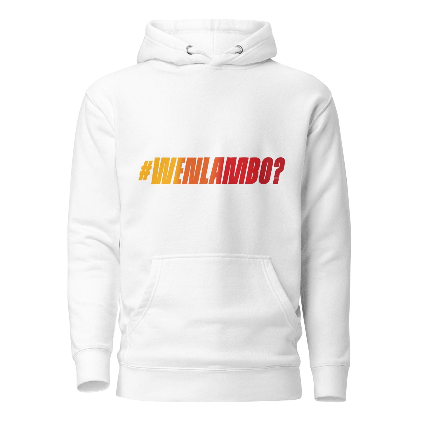 Lambo Dreams Unisex Hoodie - WenLambo Red/Yellow Edition