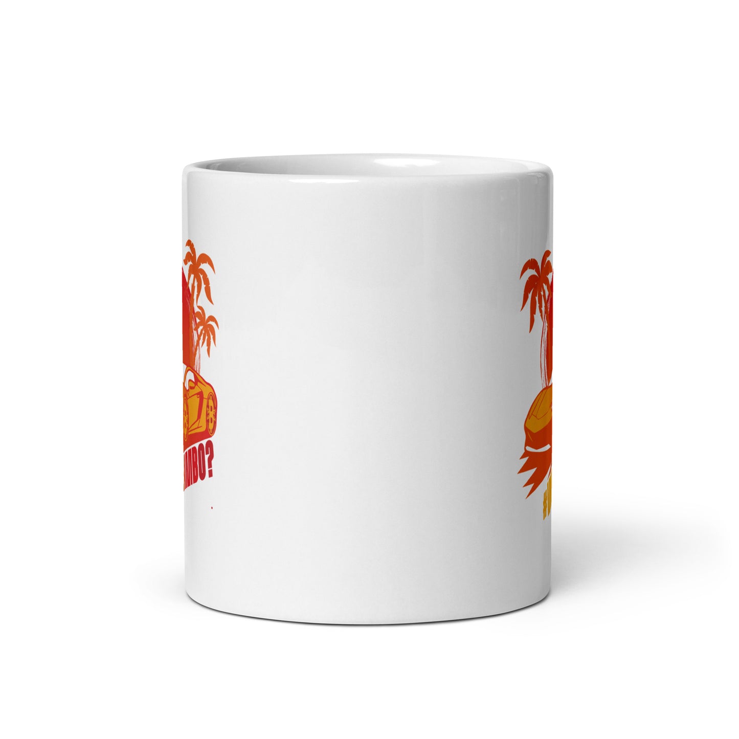 Lambo Dreams Glossy Mug - WenLambo Orange/Yellow Edition