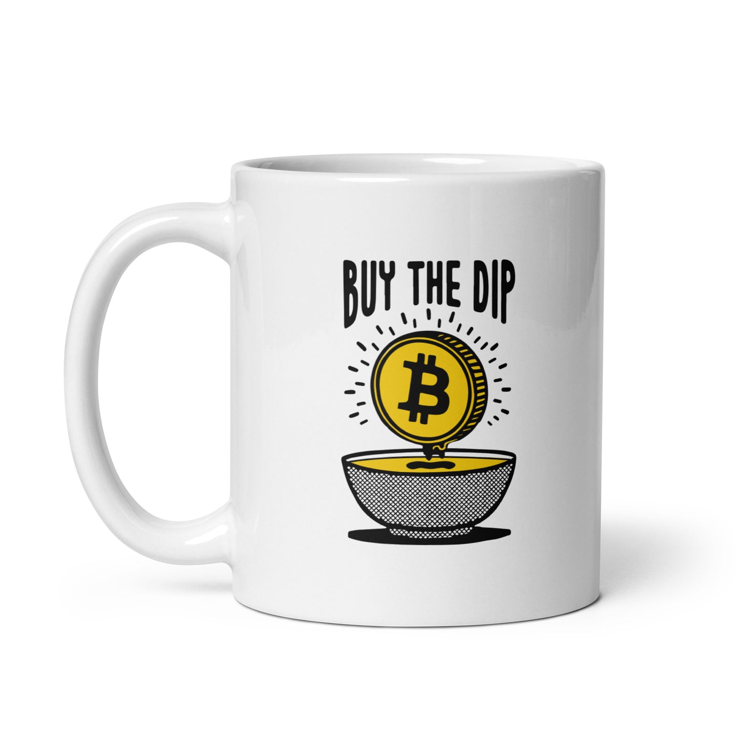 Dip Hunter Glossy Mug - Buy The Dip Edition