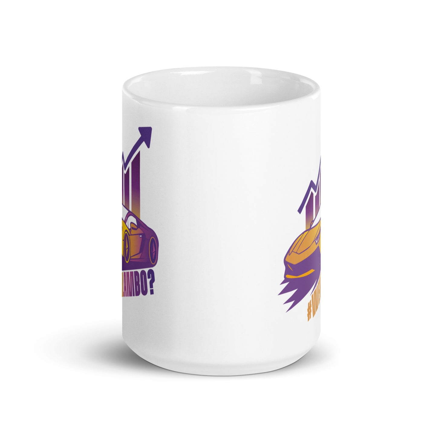 Lambo Dreams Glossy Mug - WenLambo Purple/Yellow Edition