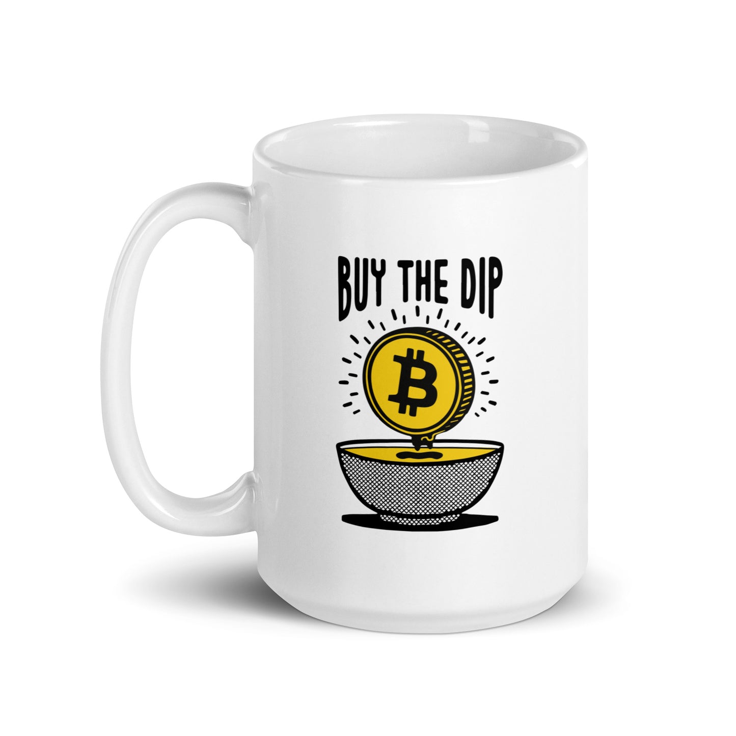 Dip Hunter Glossy Mug - Buy The Dip Edition