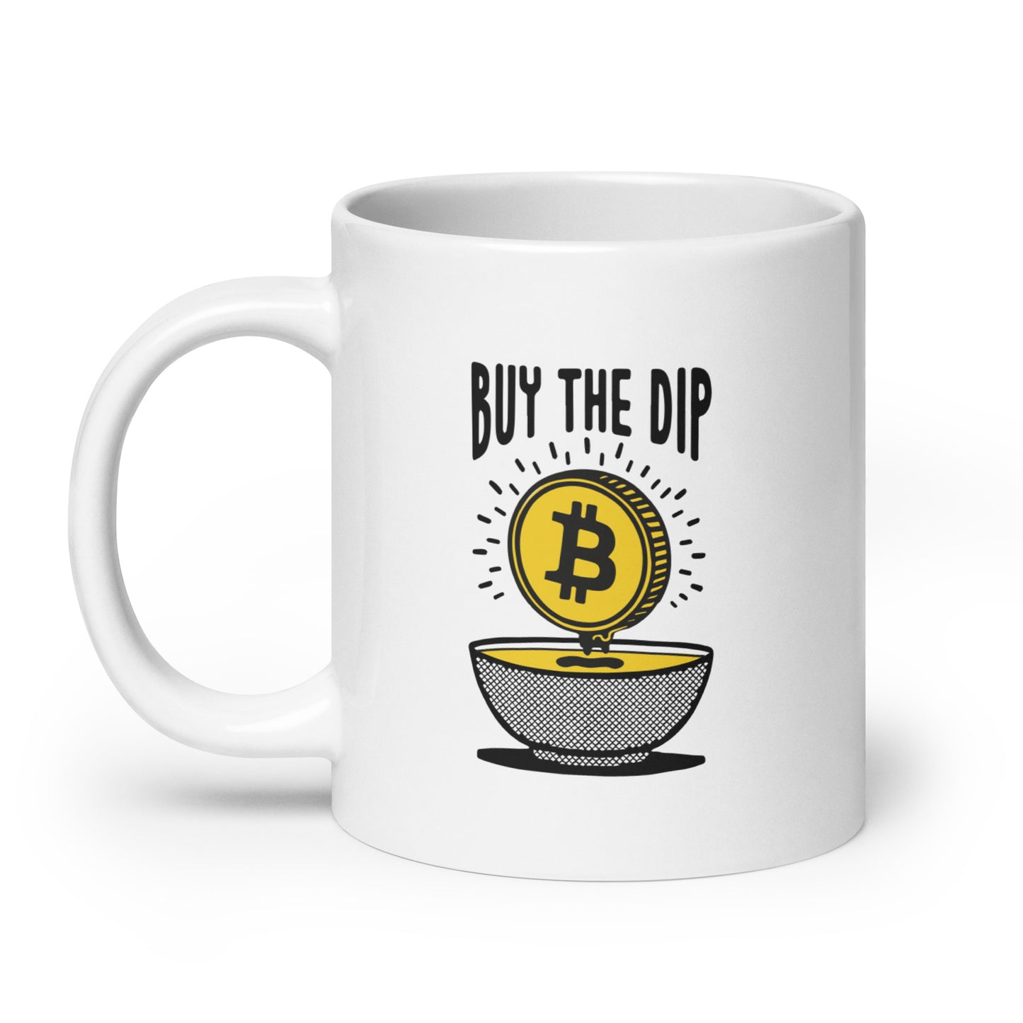 Dip Hunter Glossy Mug - Buy The Dip Edition